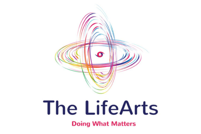 Corporate logo for the life arts