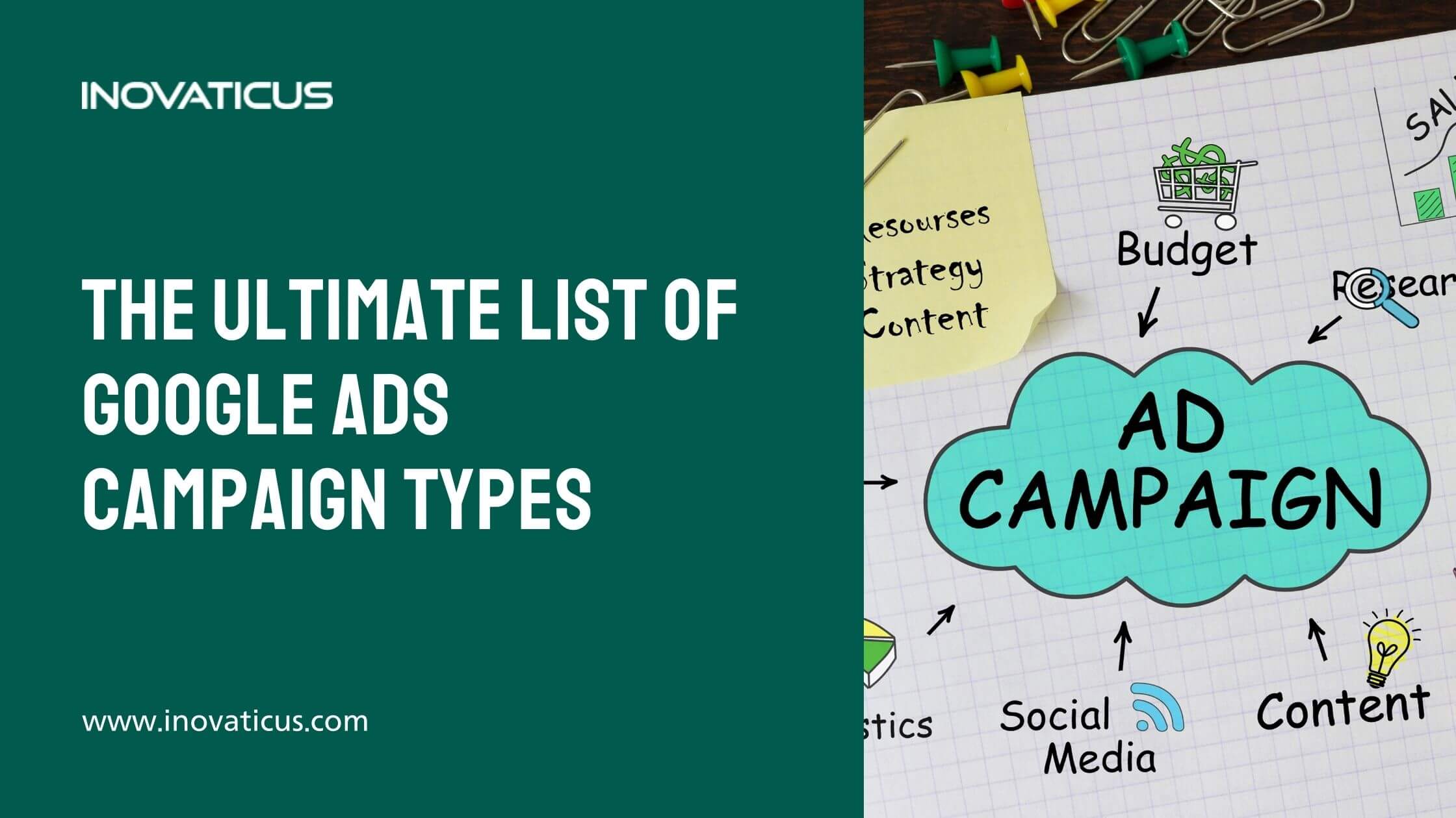 The Ultimate List Of Google Ads Campaign Types